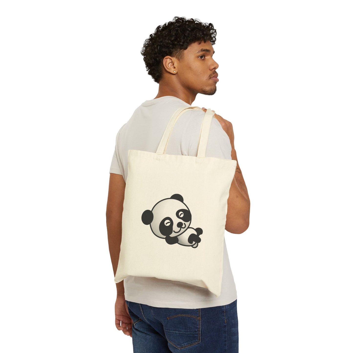 Cute Relax Cotton Canvas Tote Bag