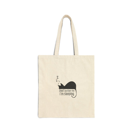 My Kitty Cotton Canvas Tote Bag