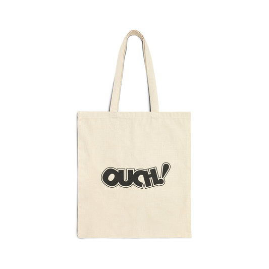 Ouch! Cotton Canvas Tote Bag