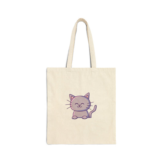 Love Me Cotton Canvas Tote Bag