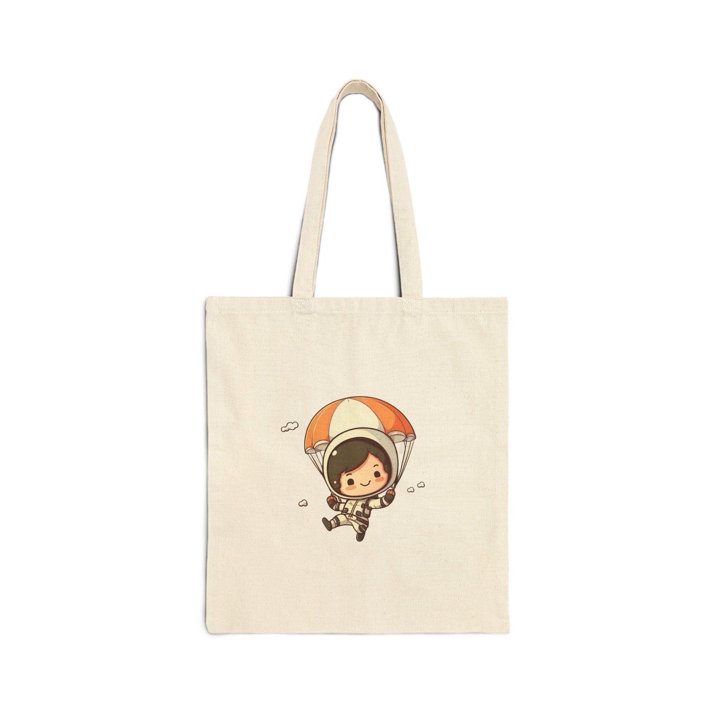 Flying Free Cotton Canvas Tote Bag