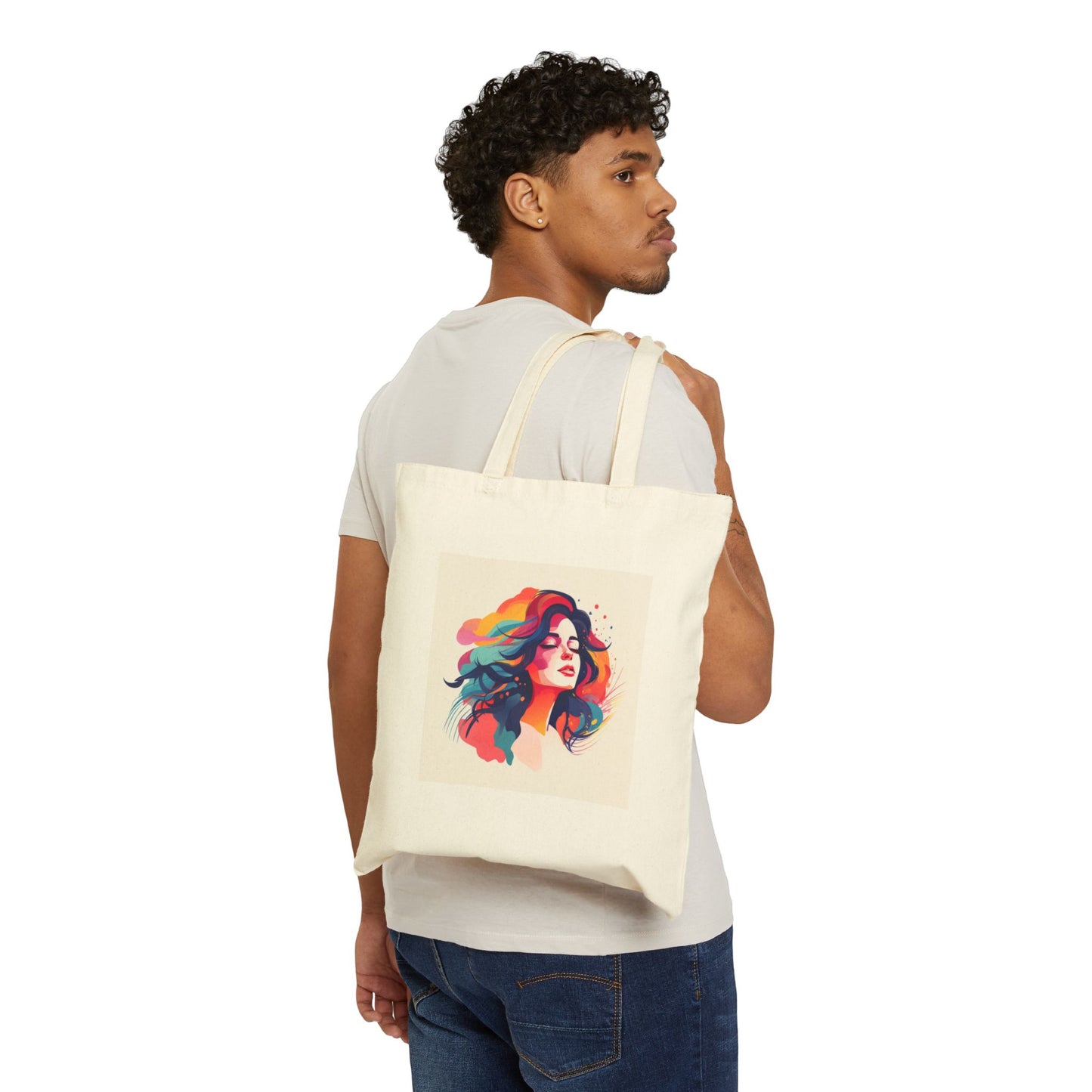 I`m Free Cotton Canvas Tote Bag