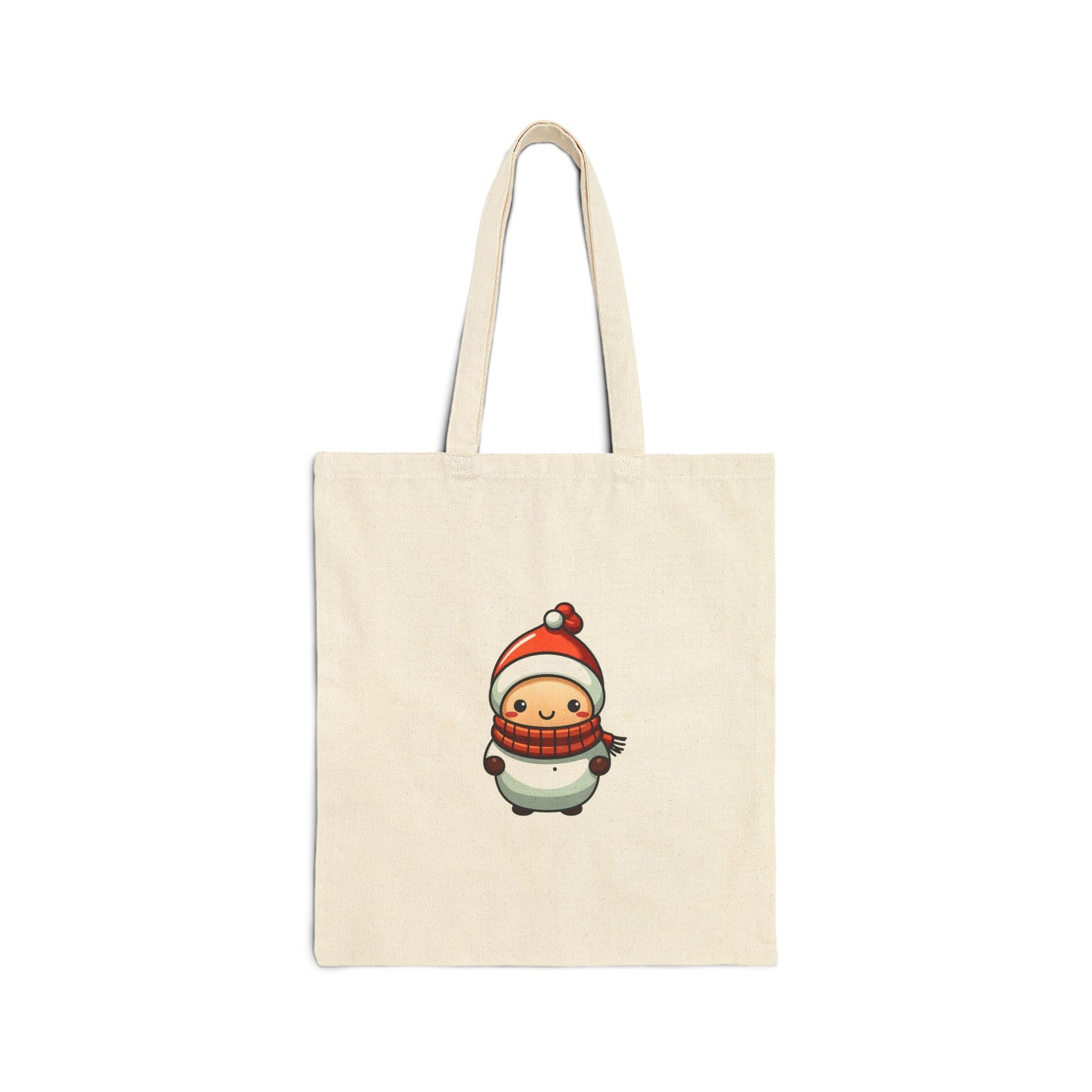 Snow Pal Cotton Canvas Tote Bag