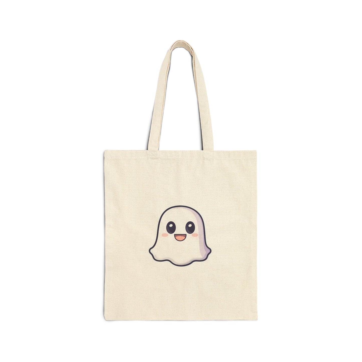 Cute Spirit Cotton Canvas Tote Bag