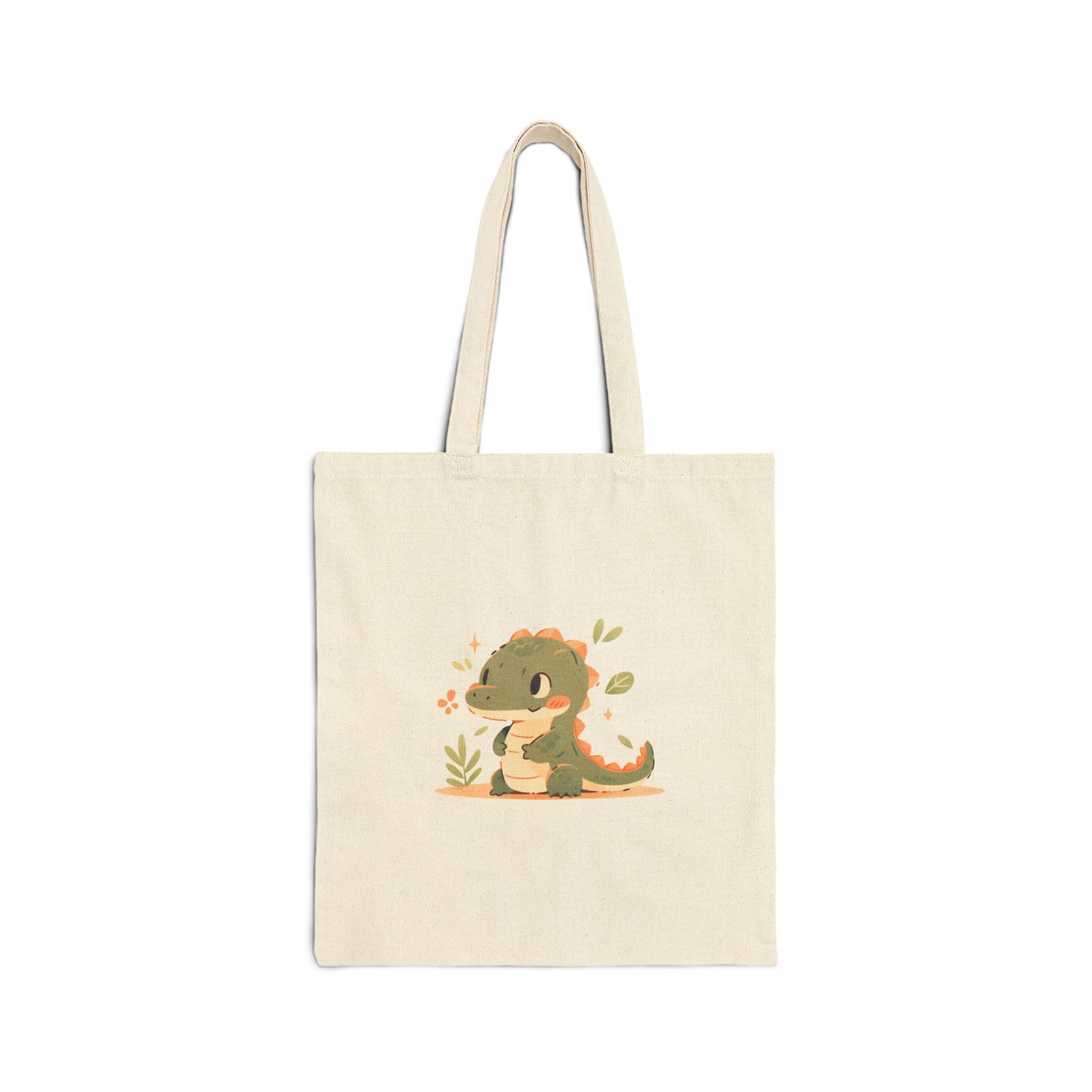 Baby Croc Cotton Canvas Tote Bag