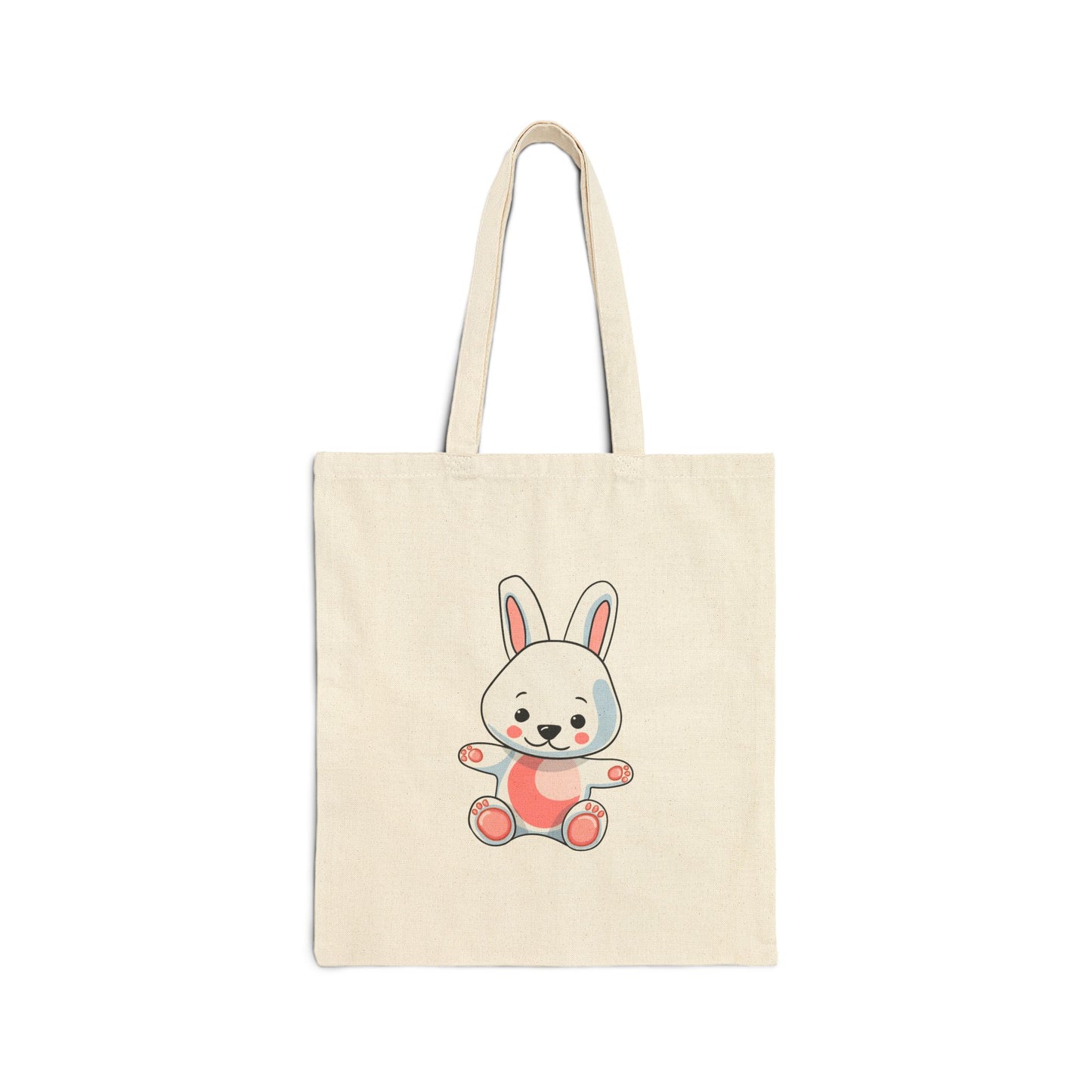 Hug Me Cotton Canvas Tote Bag