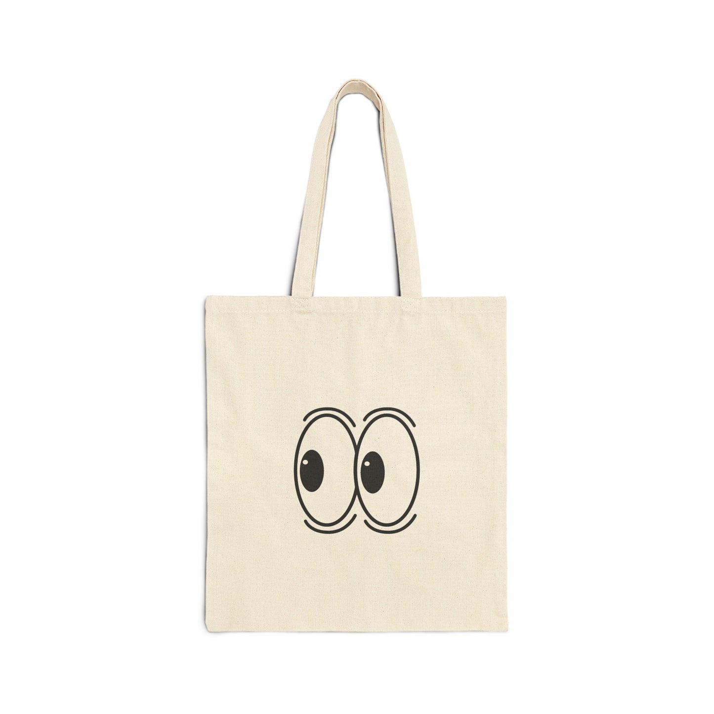 Hey Look Cotton Canvas Tote Bag