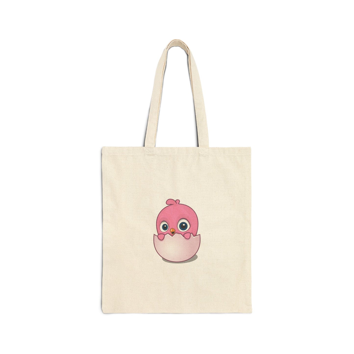 Pink Beauty Cotton Canvas Tote Bag