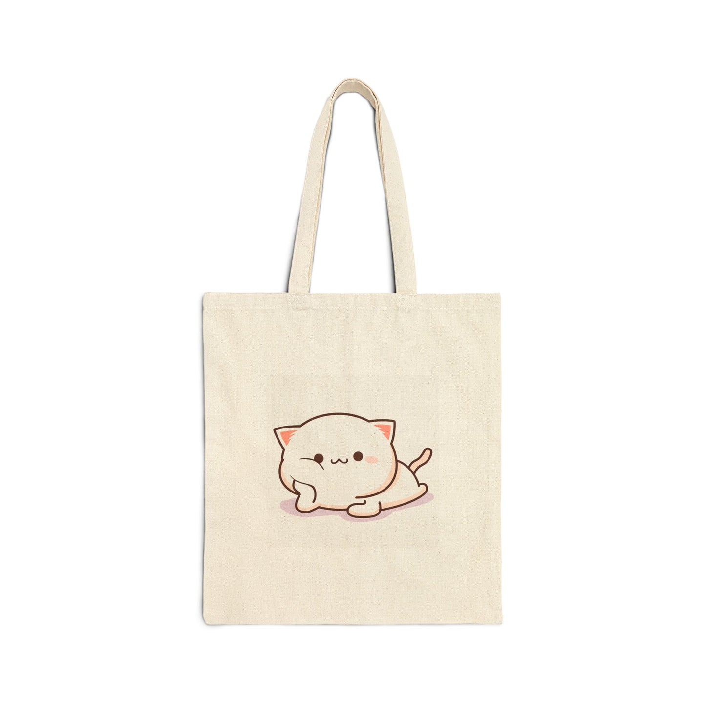 Cutie Me Cotton Canvas Tote Bag