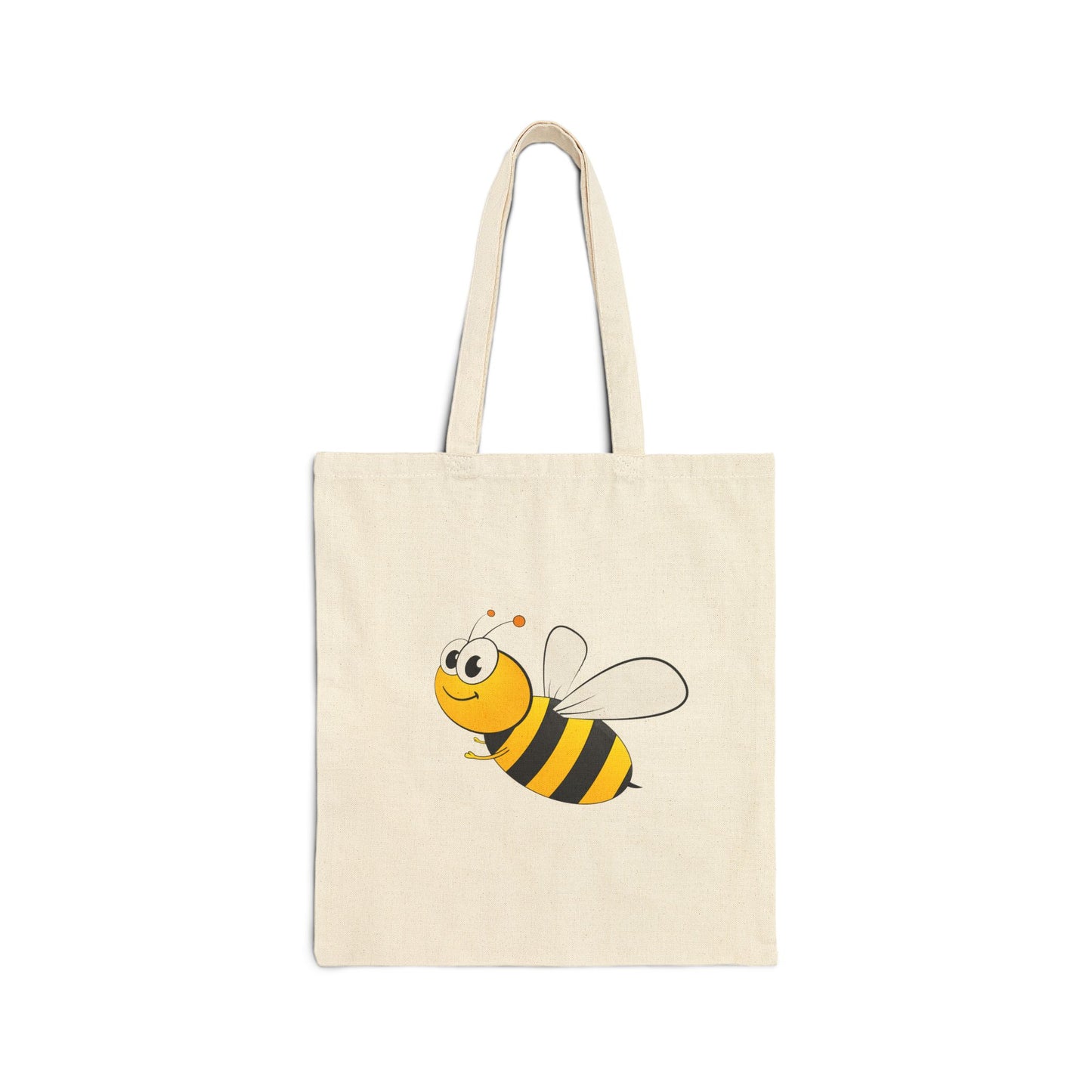 Bee-kind Cotton Canvas Tote Bag